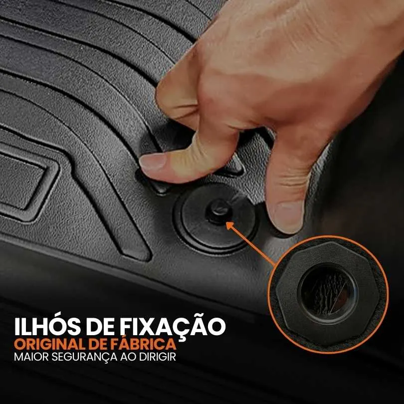 Ilhós de fixação original de fábrica