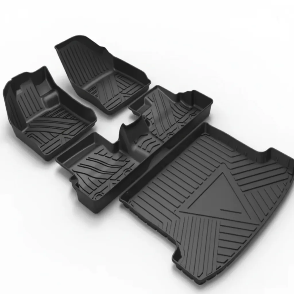 Kit completo de tapetes 3D com porta-malas