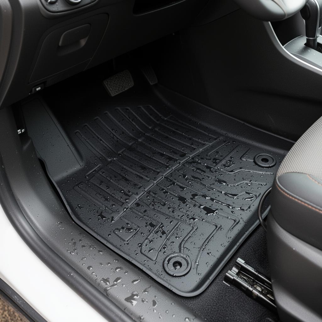 Tapete instalado no Chevrolet Tracker 2022